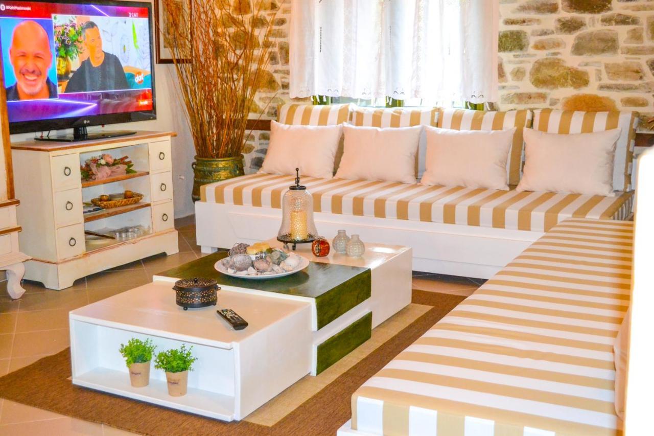 Nikos Stone House 80M From The Beach With Wifi Gerakini Exterior foto