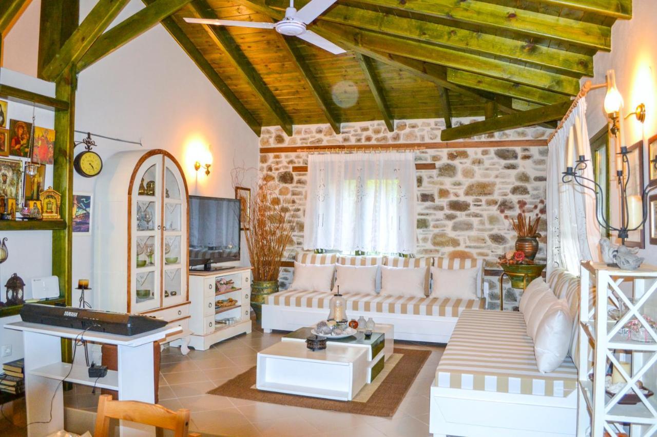 Nikos Stone House 80M From The Beach With Wifi Gerakini Exterior foto