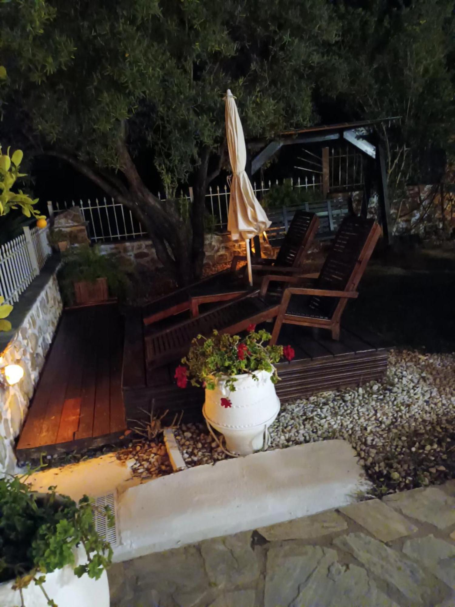 Nikos Stone House 80M From The Beach With Wifi Gerakini Exterior foto